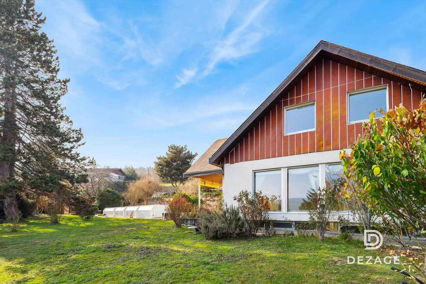 Villa architecte spacieuse sur les hauteurs de Lucens - Photo 1 sur 13