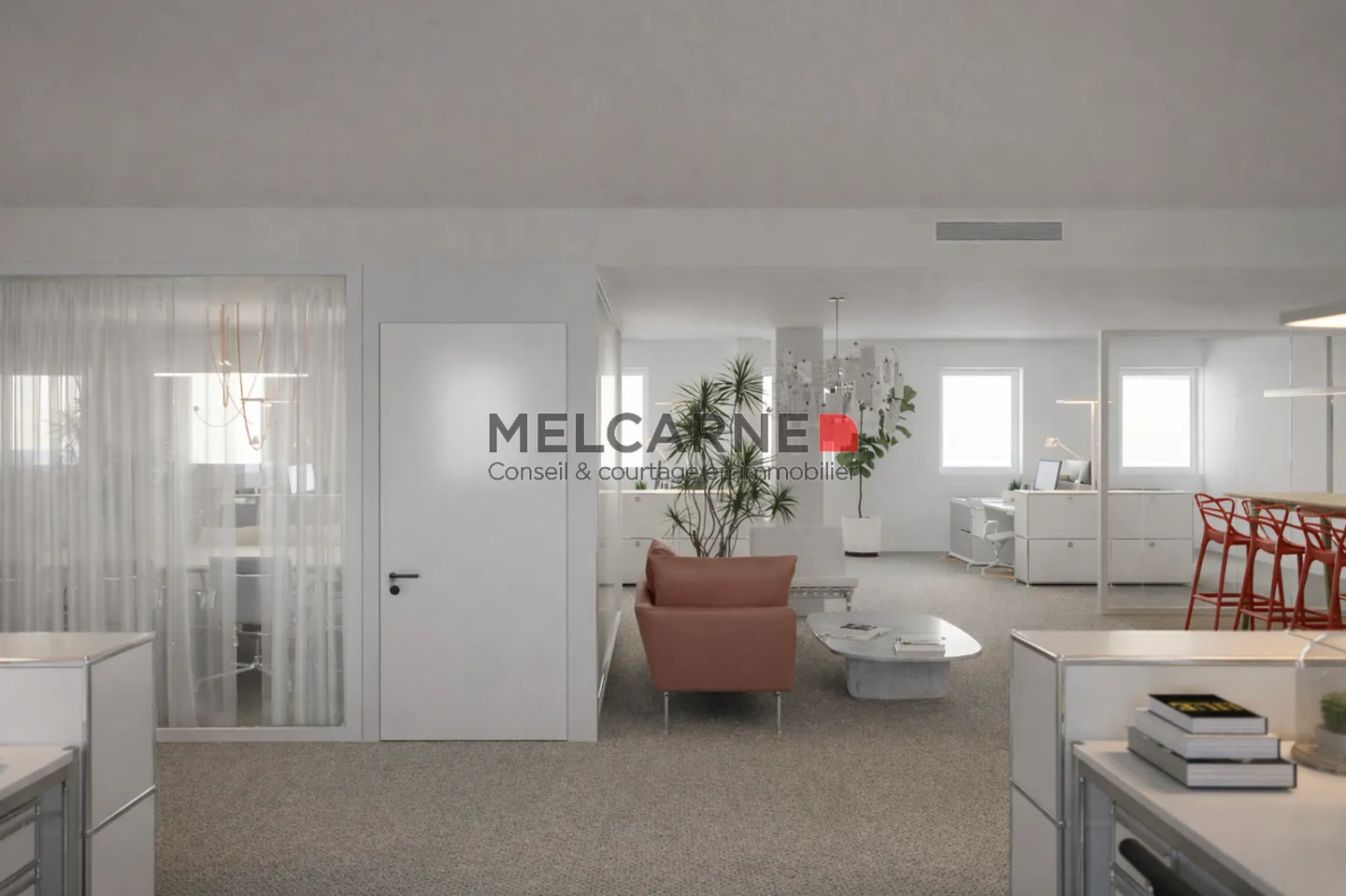 Uffici 280m2 vicino a HUG - Foto 3 di 5