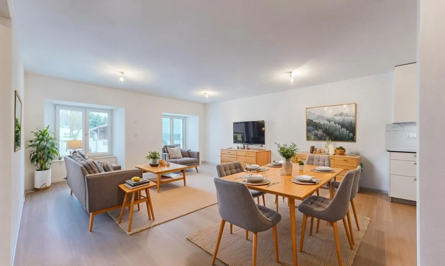 Superb 3.5-room apartment facing southwest in a historic building - Photo 1 of 13