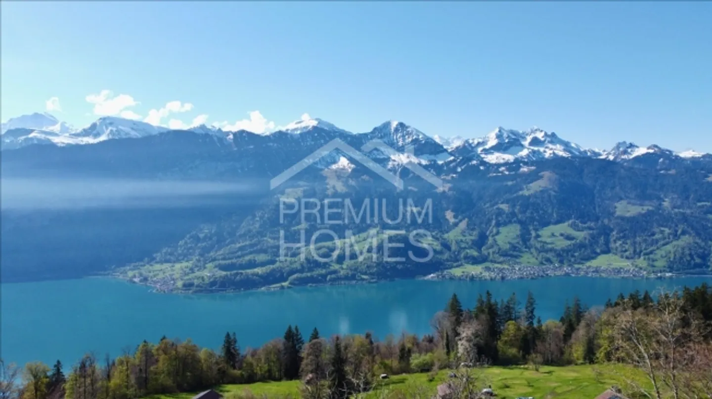 Pure fascination! - Unique building land with mountain and lake view! - Photo 1 of 4