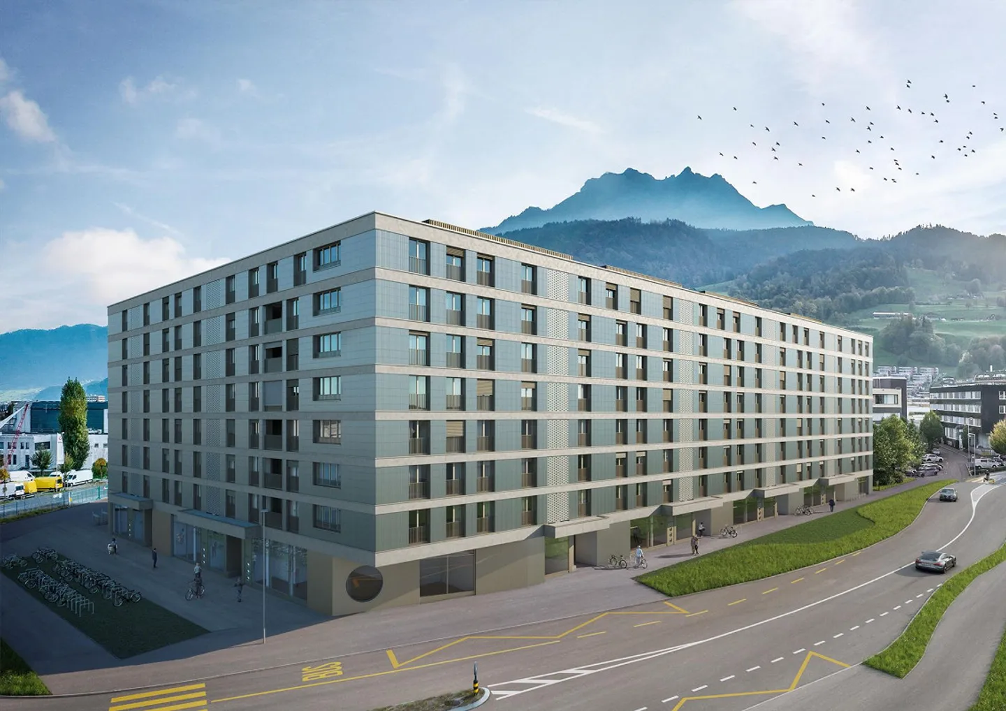 Première location des espaces commerciaux - Mattenplatz Luzern Sud! - Photo 1 sur 2