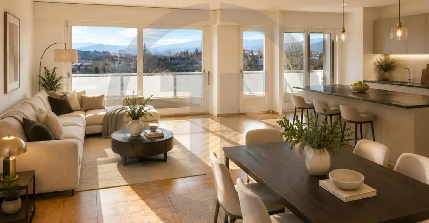 Very nice 4-room apartment on a high floor with stunning views - Photo 1 of 6