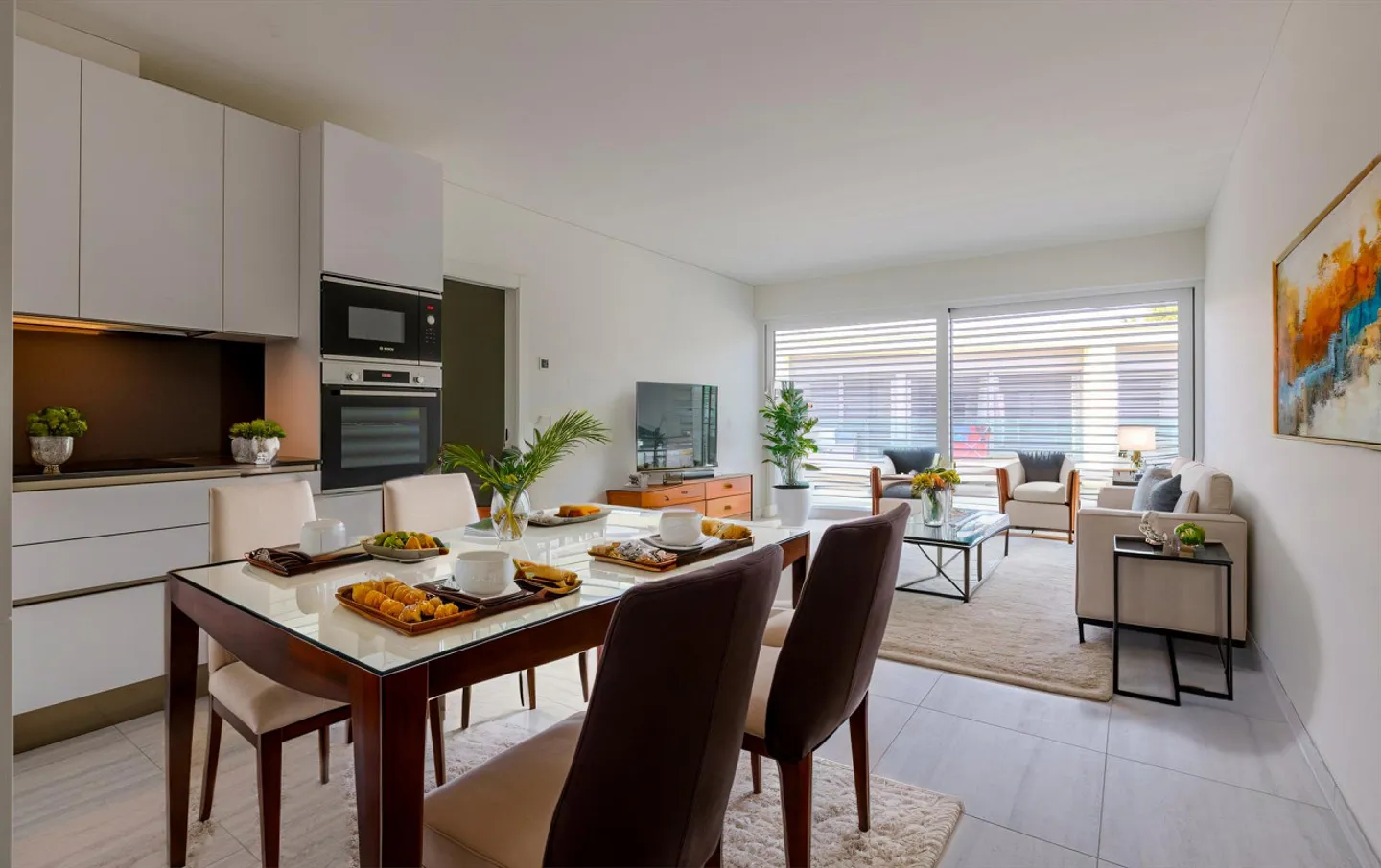 Bel et moderne appartement de 3,5 pièces avec terrasse à Genestrerio - Photo 1 sur 9