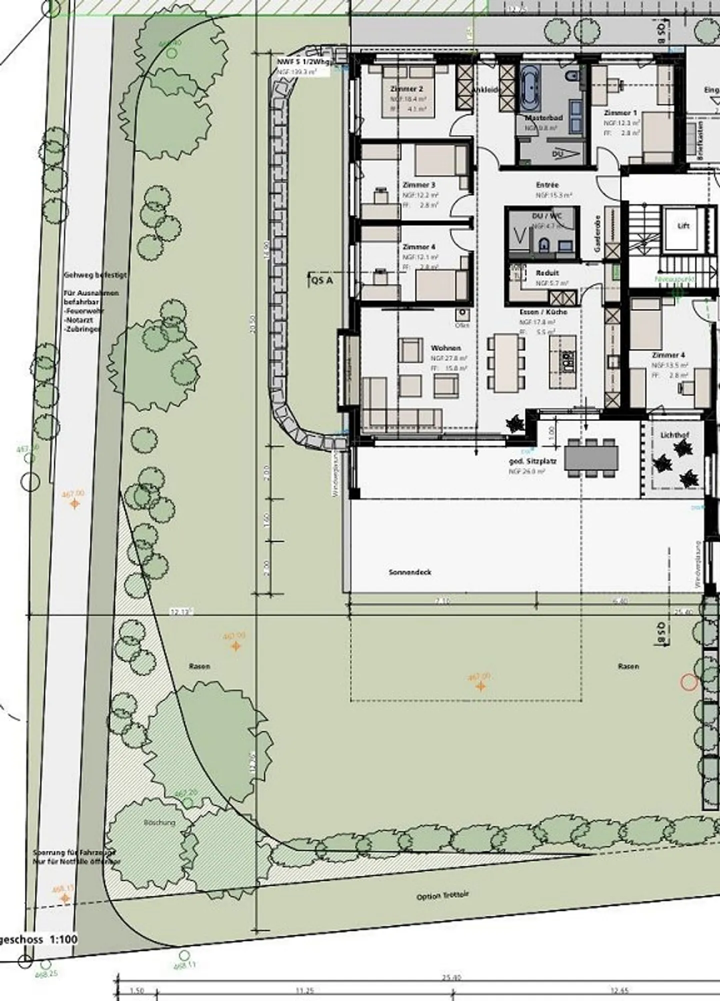 Top Modern 5.5-Room Apartment, Ground Floor (WEST) - Photo 11 of 11