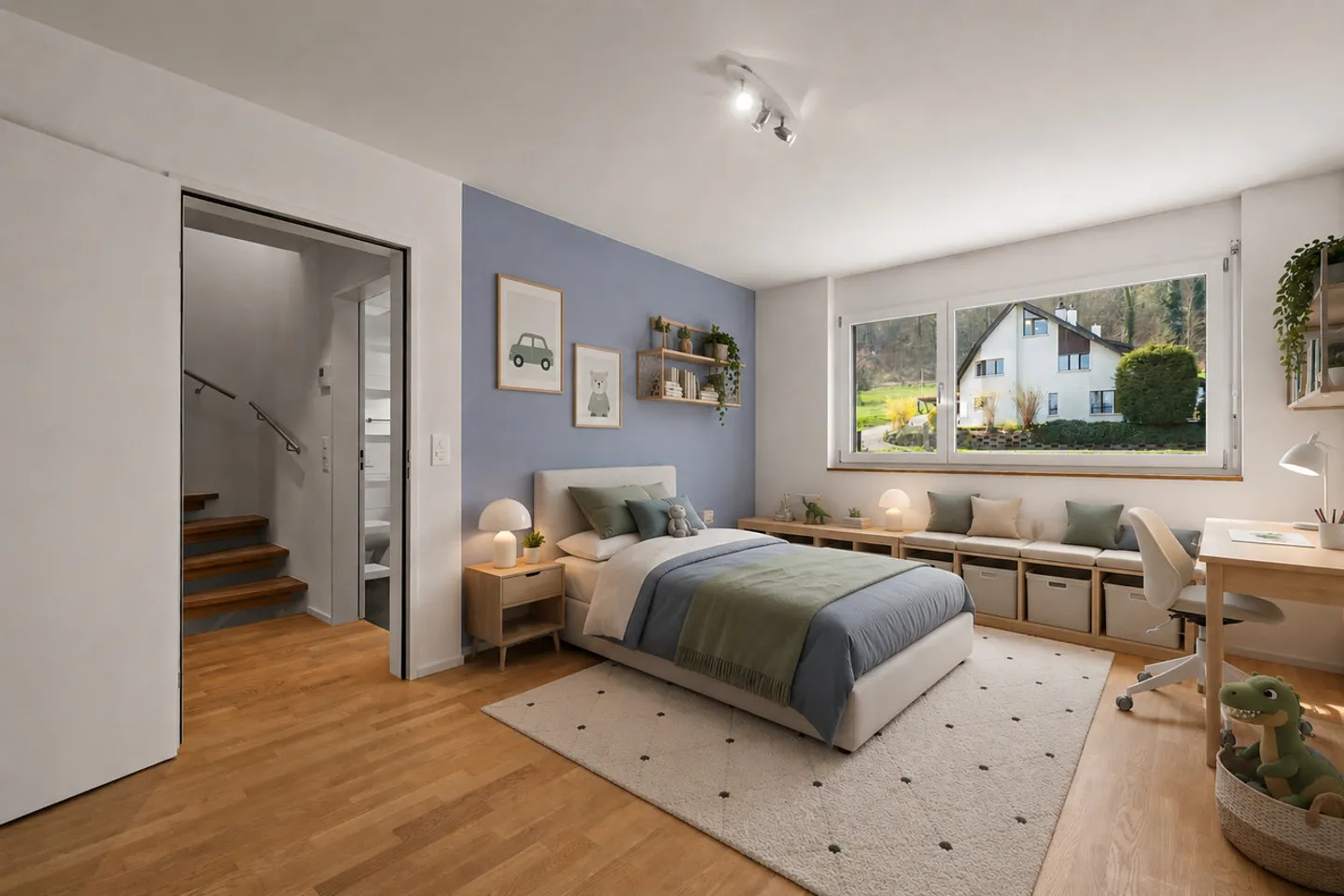 Familienfreundliches Doppeleinfamilienhaus - Foto 6 von 12