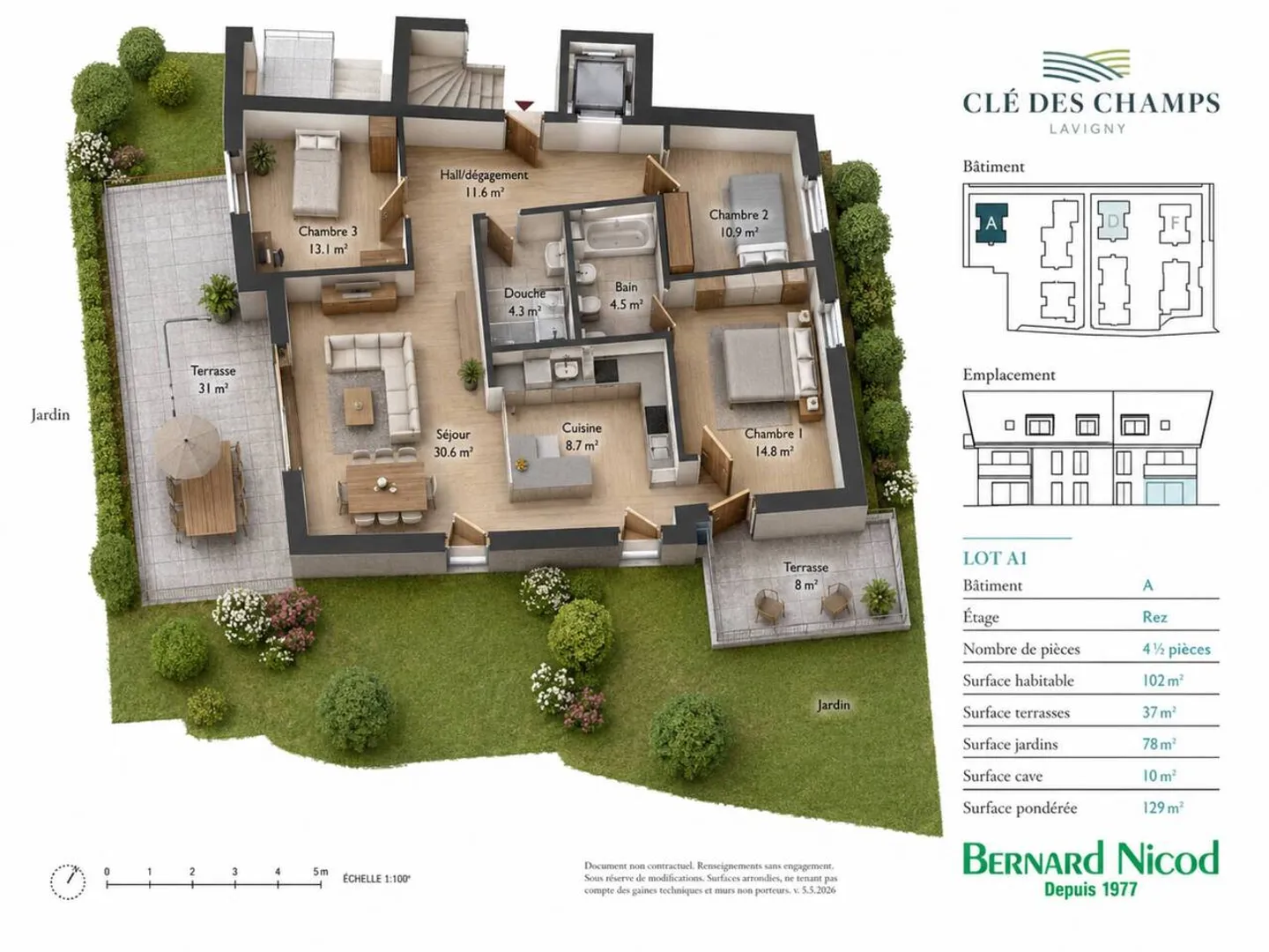 Nouvelle Promotion! Appartements de 3.5 à 5.5 pièces avec terrasses et balcons - Photo 1 of 10