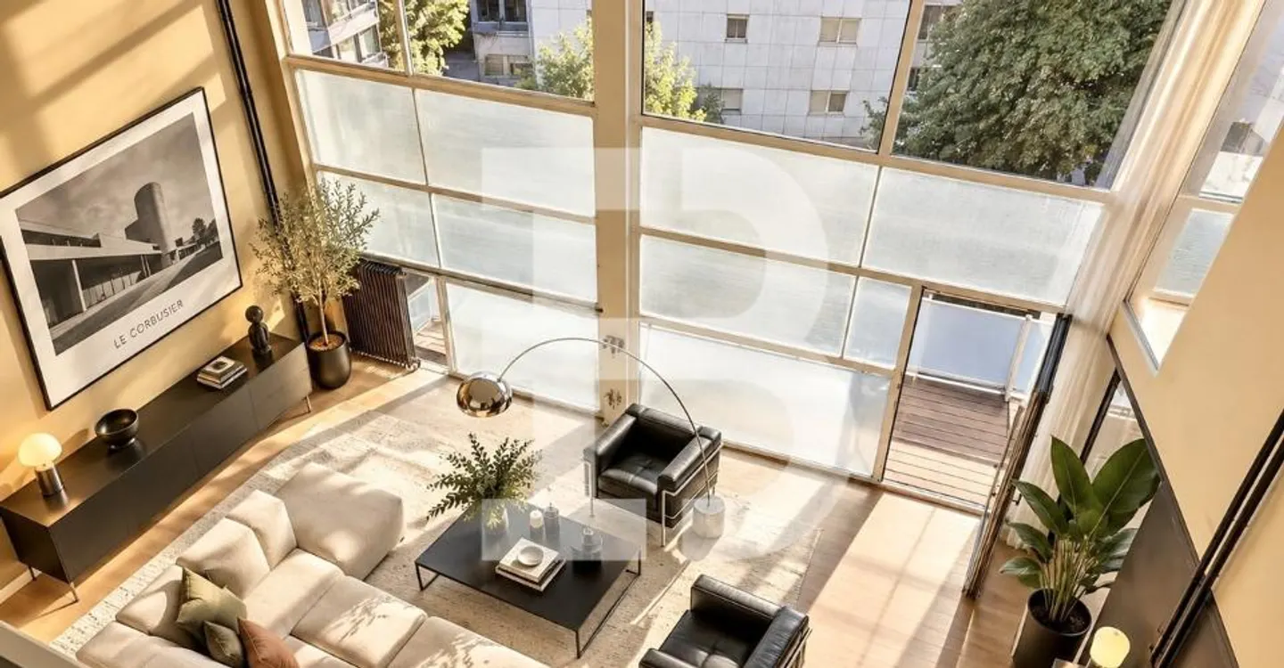 Exceptional duplex in the heart of Eaux-vives - Photo 1 of 6
