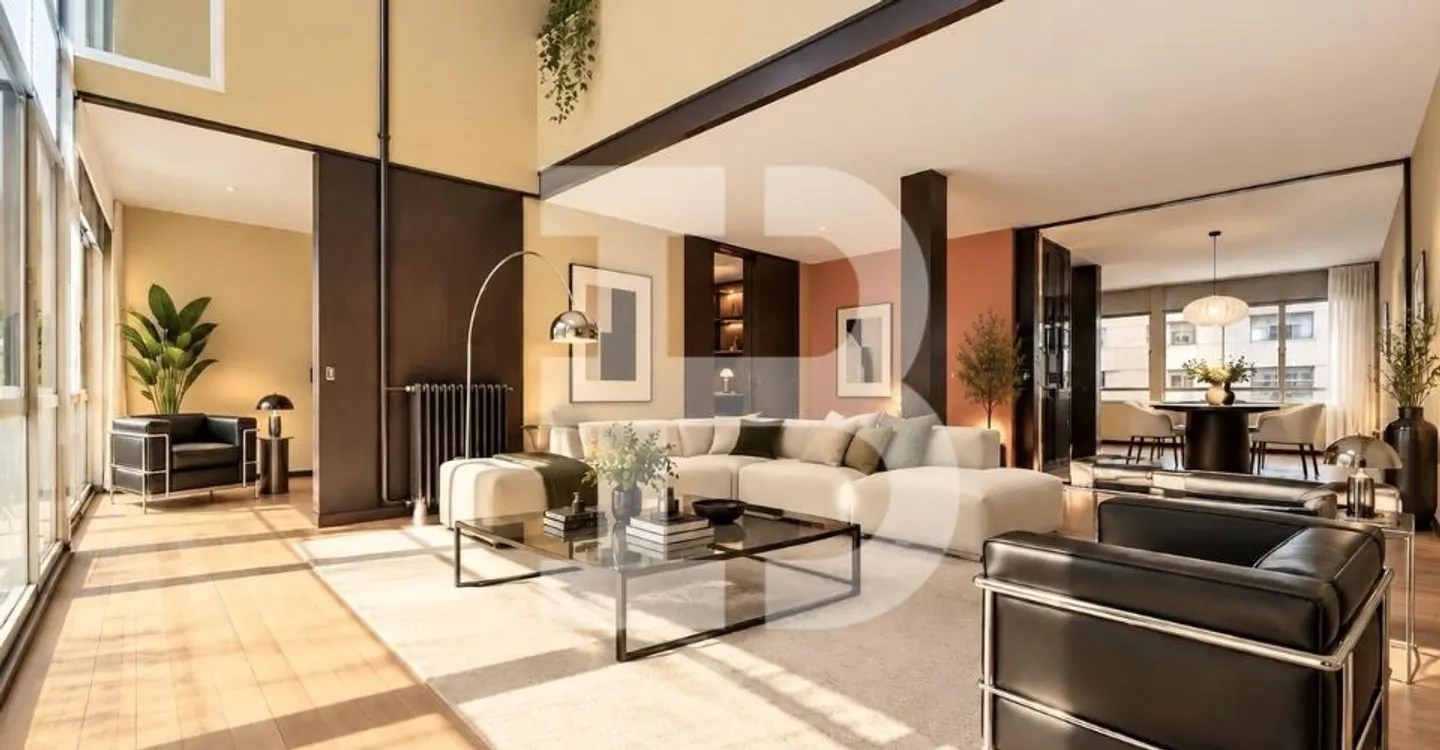 Exceptional duplex in the heart of Eaux-vives - Photo 3 of 6