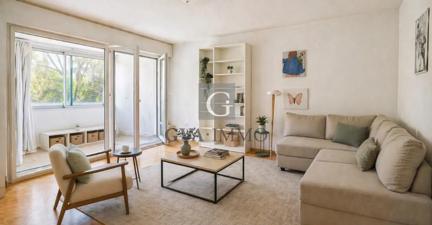 Elegant 2.5 rooms with loggia and swimming pool in Chêne-Bougeries - Photo 6 of 11