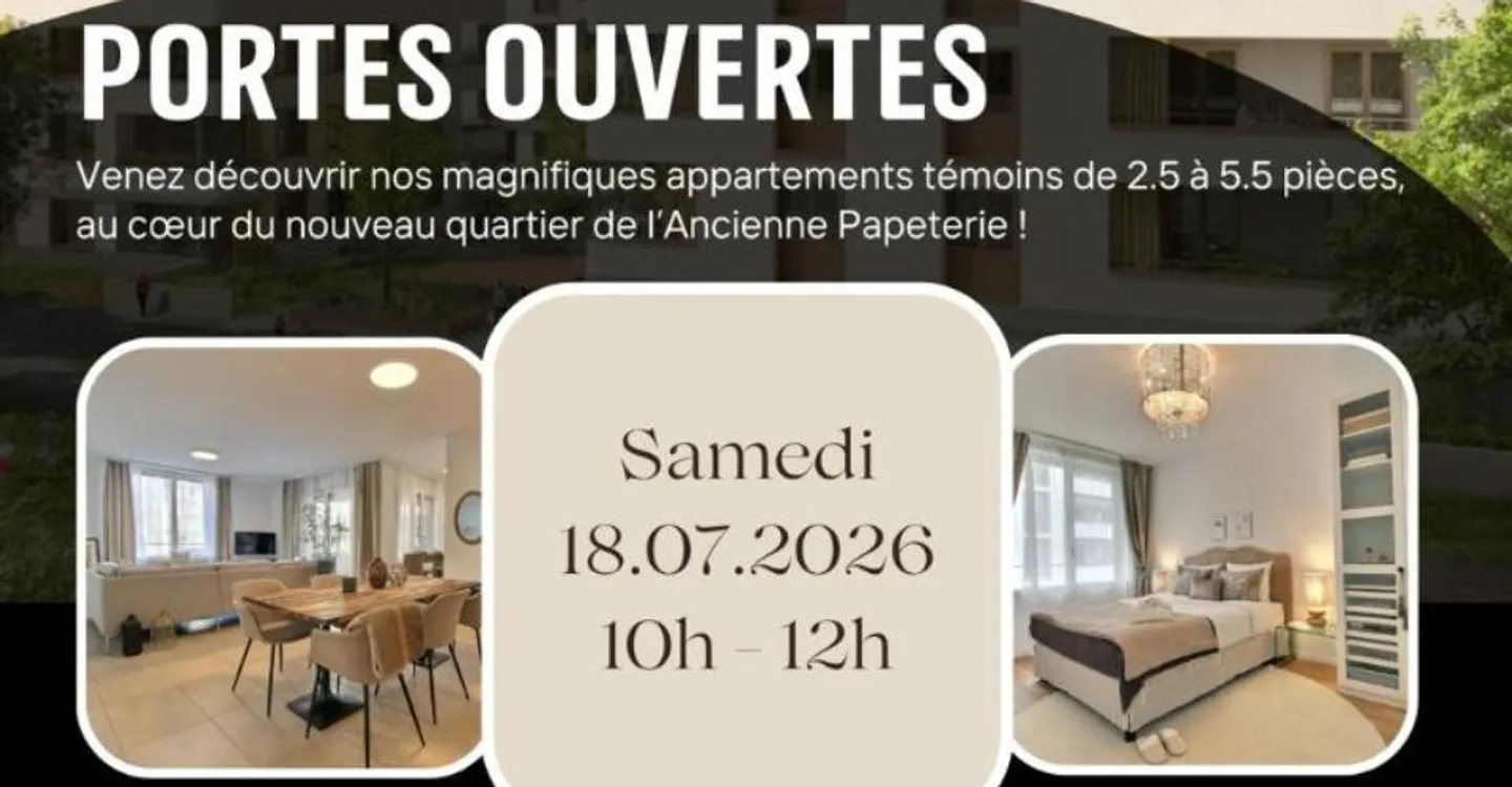 Exceptional 5.5-room apartment on the top floor for rent in Marly! - Photo 5 of 10