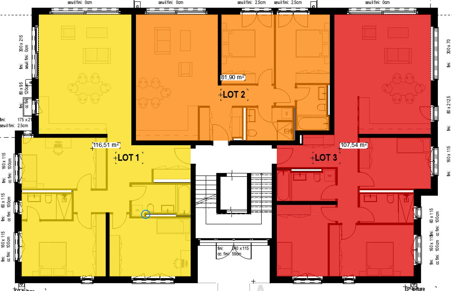 RESIDENCE DU DANUBE - Lot 2 - 3.5 rooms of 82 m2 + private garden - Photo 10 of 11