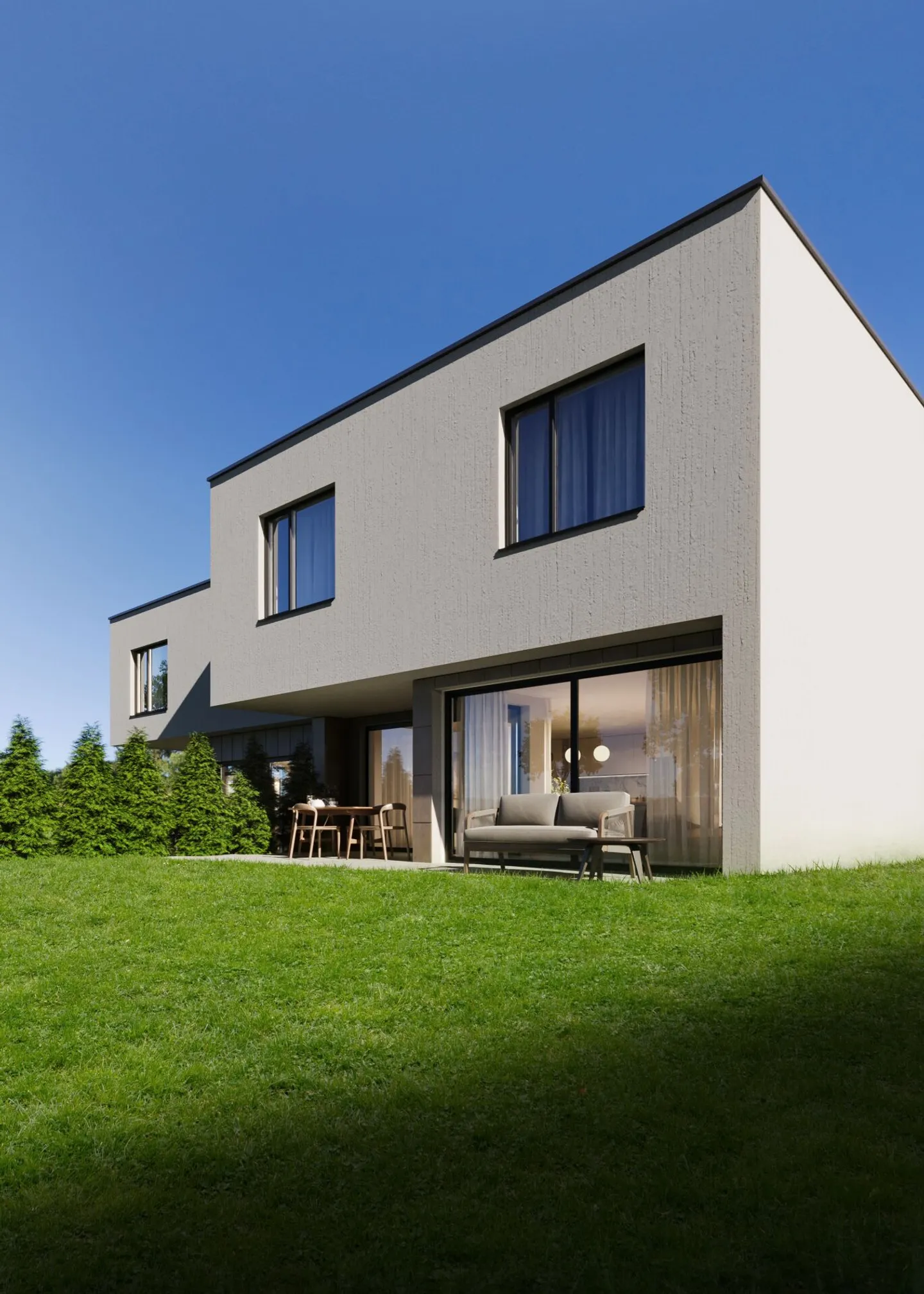 Exklusives Neubau-Doppeleinfamilienhaus in Uznach - Ihr neues Zuhause ab 2025 - Photo 2 sur 7