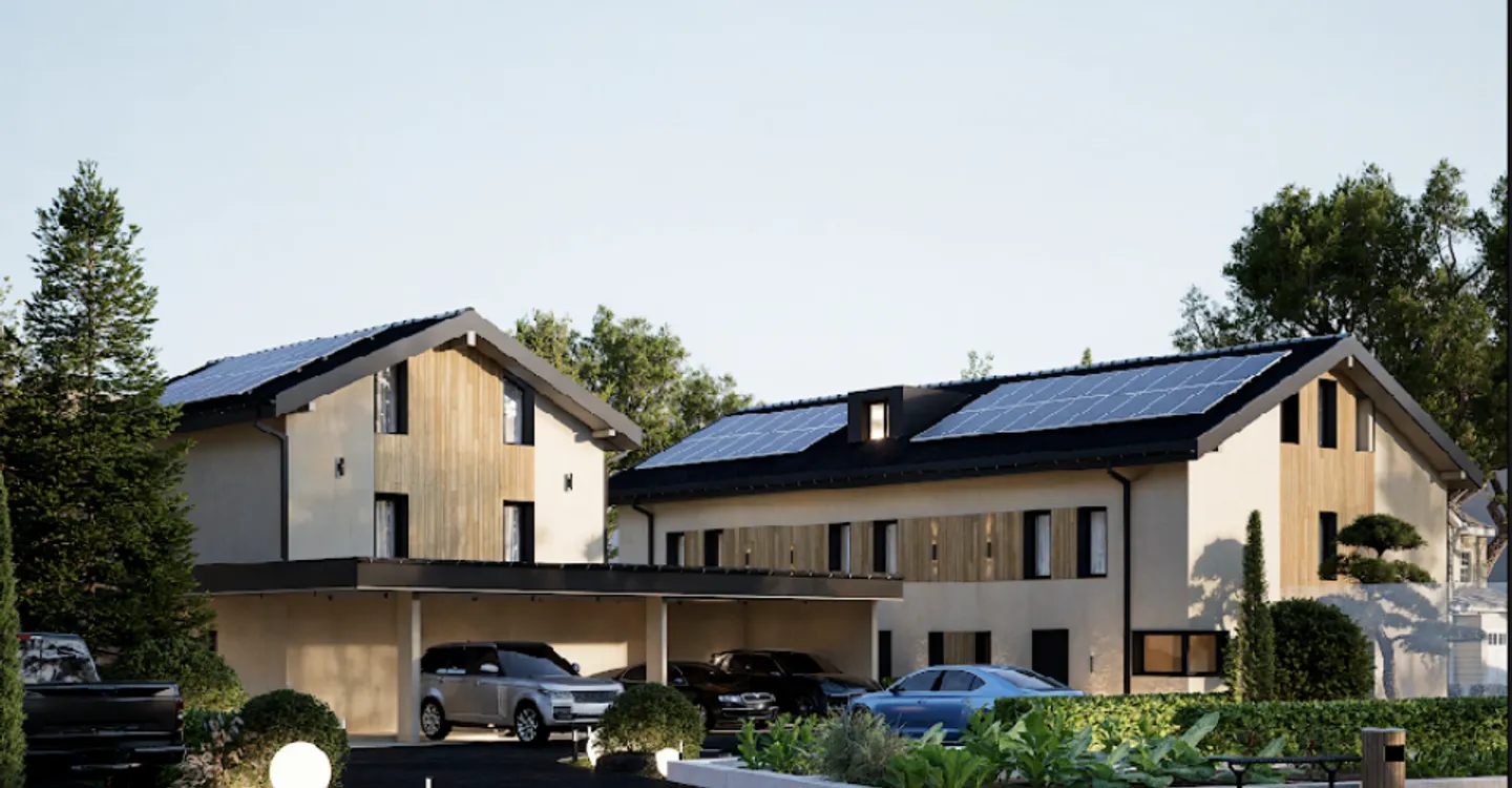 NUOVO A LUSSY (FR) – VILLE NUOVE DA 5.5 STANZE IN CORSO DI COSTRUZIONE - Foto 6 di 7