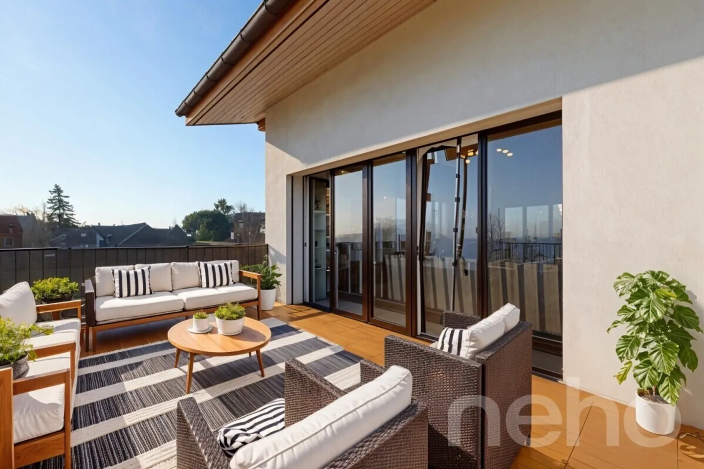 «Spacieux duplex avec mezzanine et deux terrasses» - Photo 1 sur 11