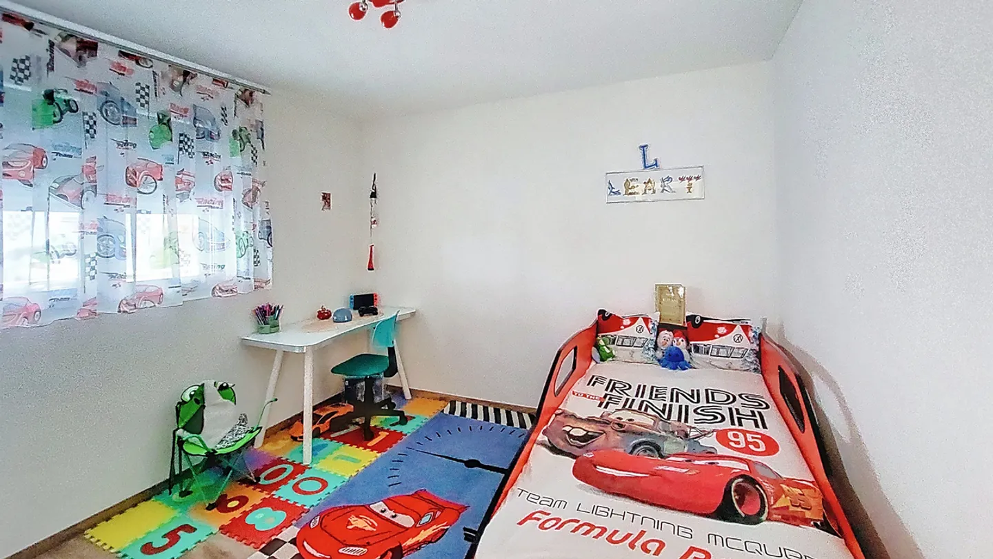 Wohnung 5.5 Zimmer ca. 136 m2 + Ziergarten in Châtonnaye FR - Foto 10 von 13