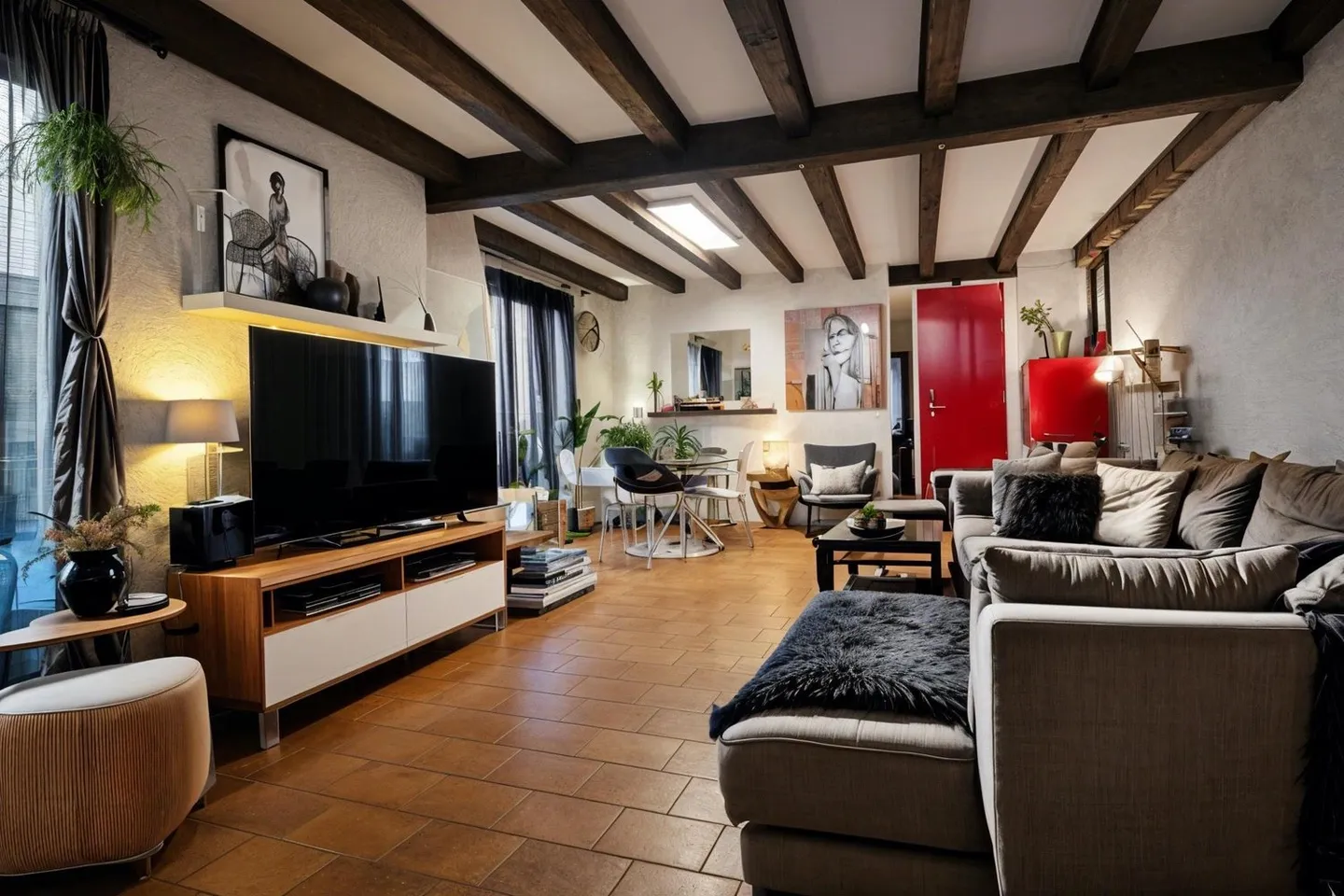 Appartement en rez-de-jardin - Photo 2 sur 7