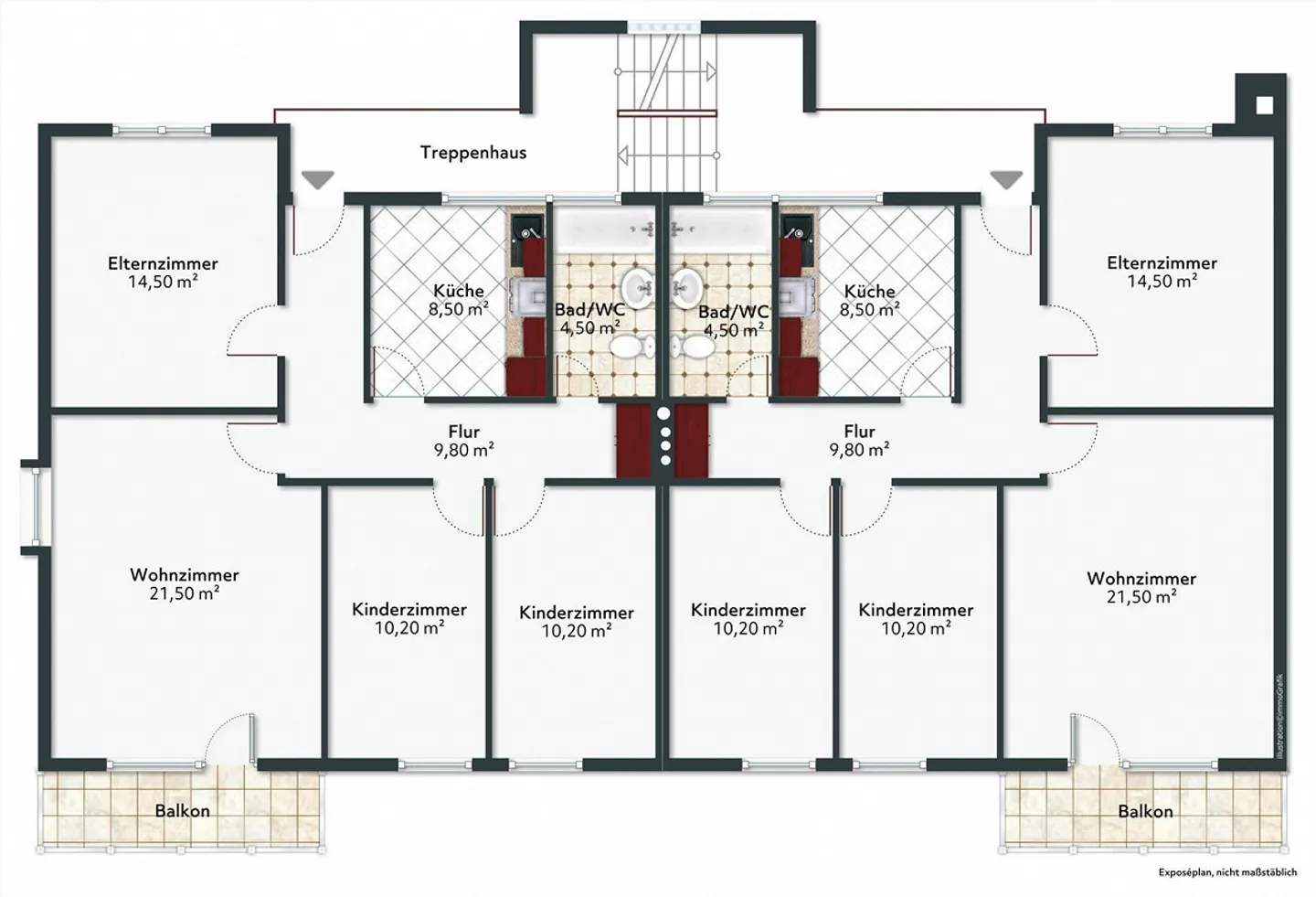 Geräumige renovierte Wohnung - Foto 7 von 7
