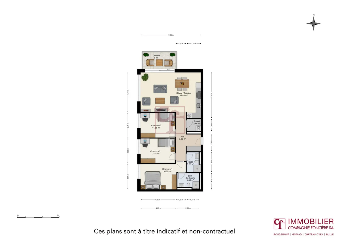 Die Residenz Les Coteaux Verts de Siviriez - Foto 5 von 5