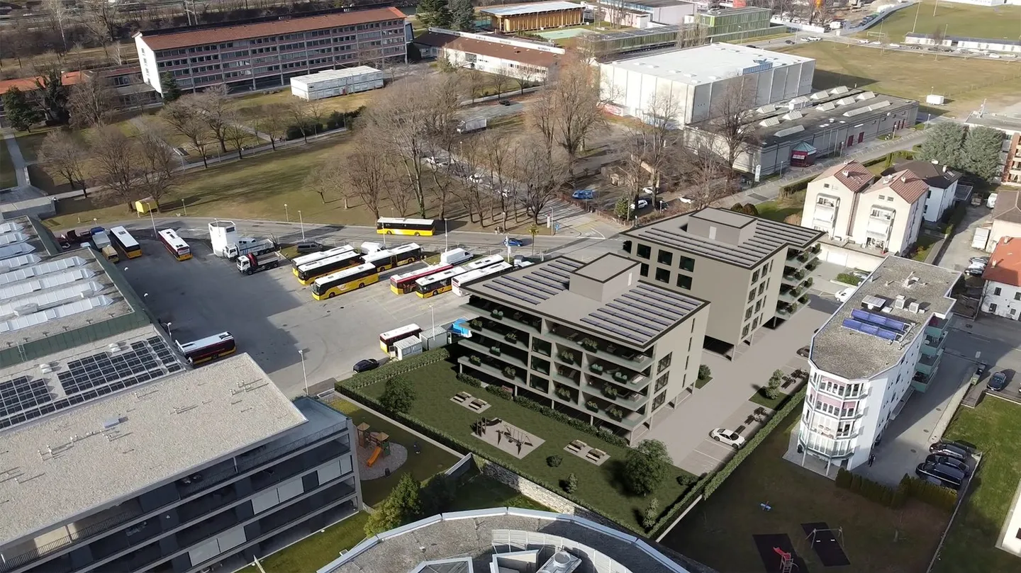 New Residence TORRETTA - Building A - Bellinzona / under construction - Photo 3 of 9