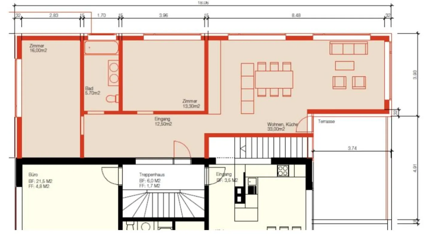 schöne 3.5 Zimmer Wohnung in Neuenkirch - Foto 9 von 9