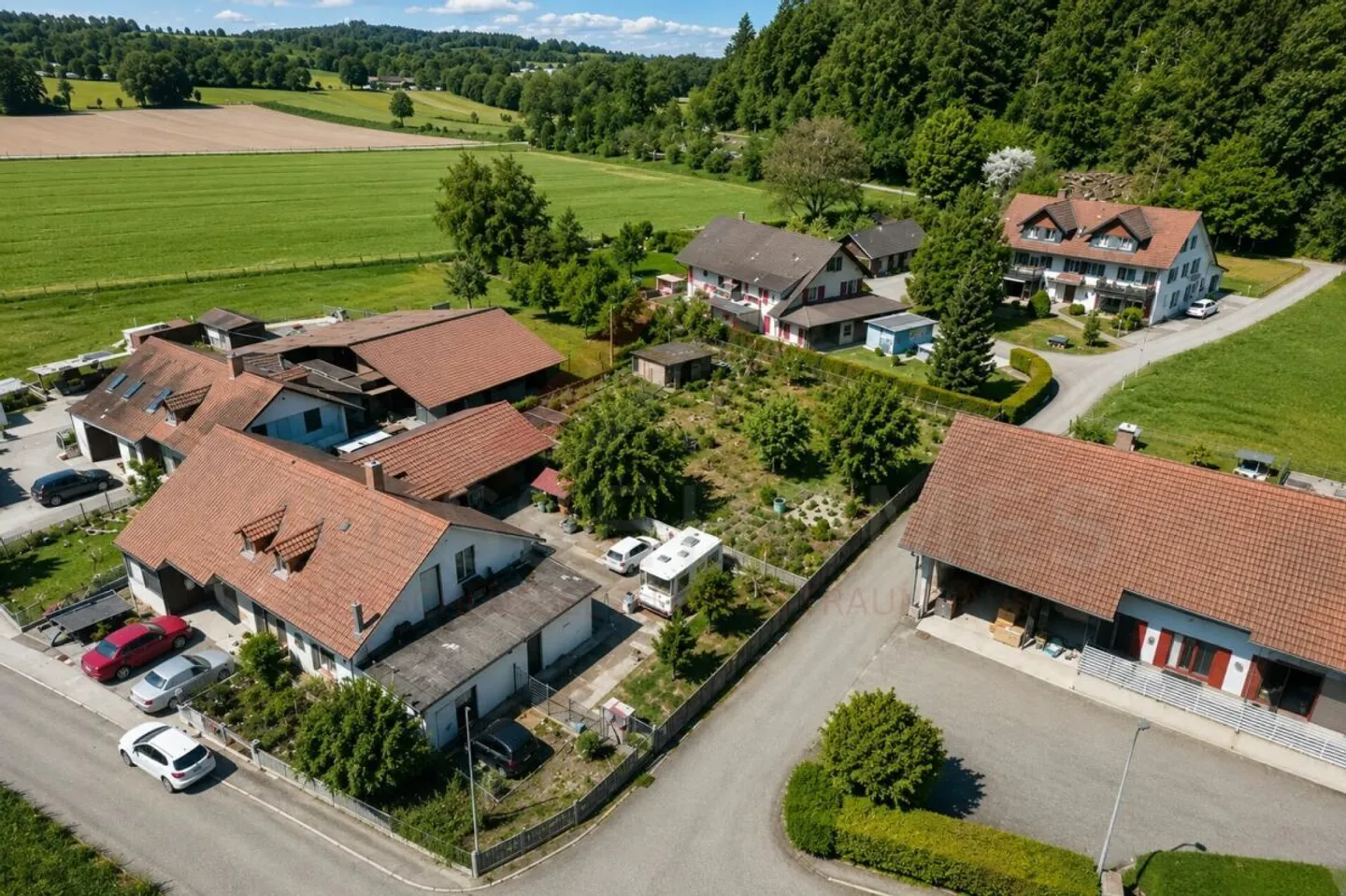 Terrain à bâtir à Gunzgen - 680 m² dans un emplacement calme et ensoleillé - Photo 3 sur 4