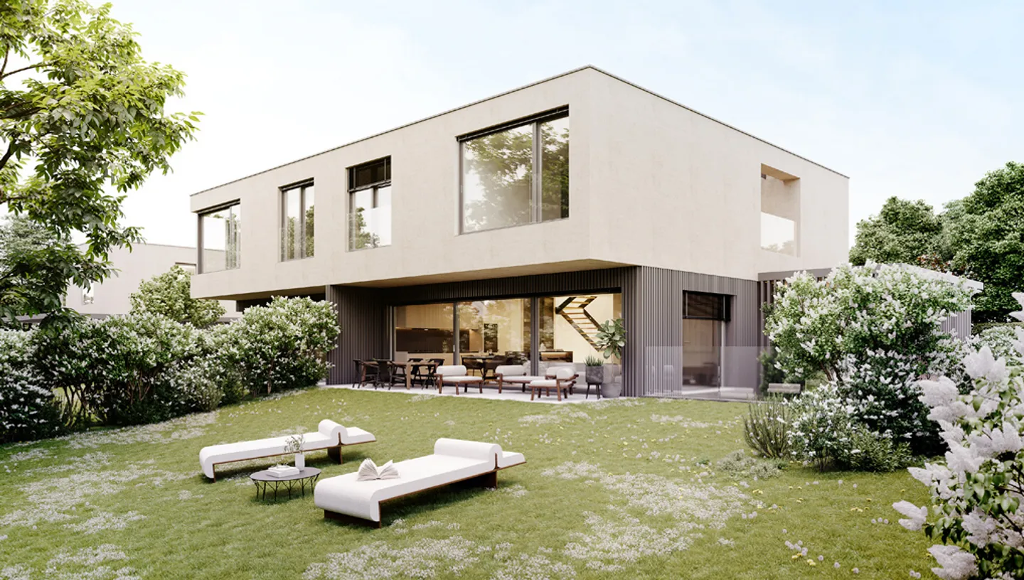 Moderne Villa mit Zen-Patio - Foto 1 von 9