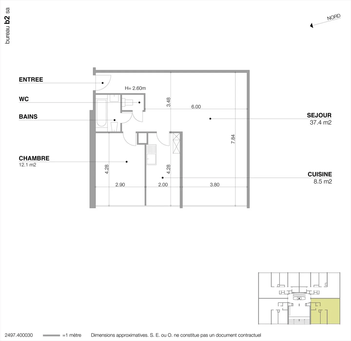 Appartement 3.5 pièces - Photo 5 sur 5