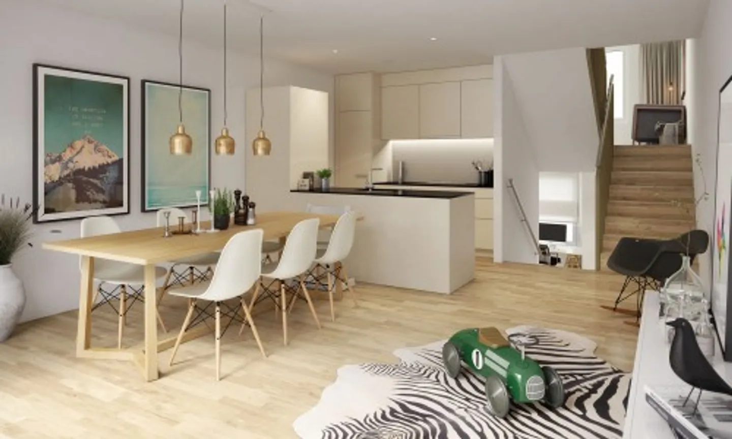 Votre nouvel appartement dans un immeuble moderne vous attend ! - Photo 2 sur 3