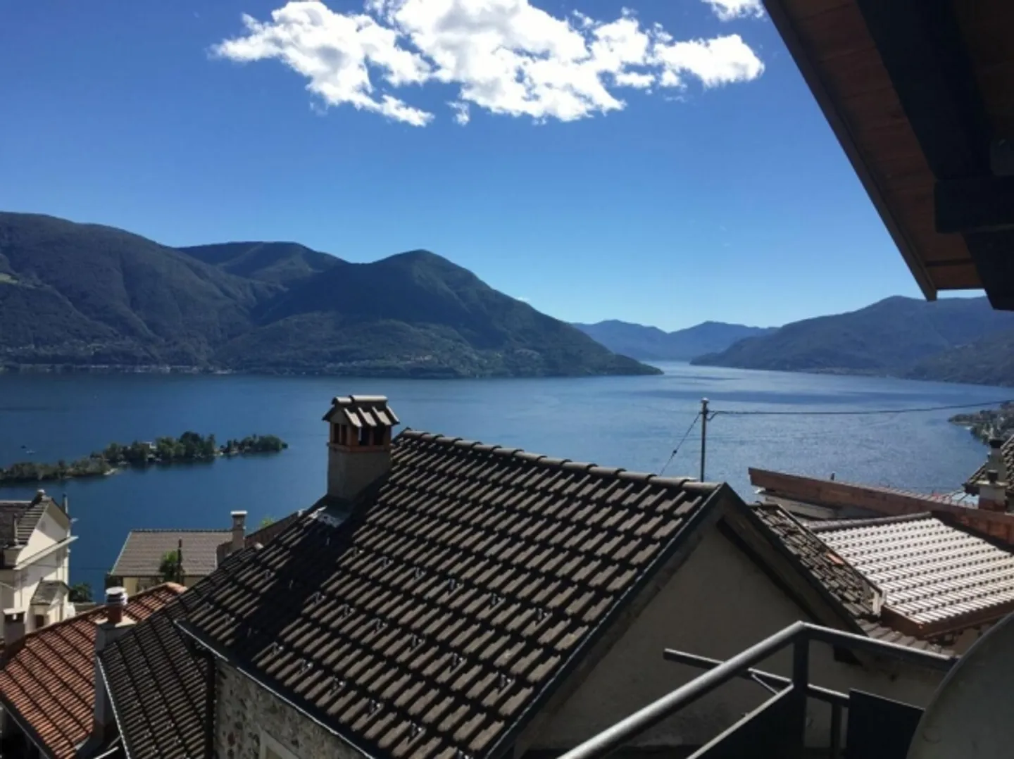 «Vista Lago Maggiore - Appartamento di 2 Locali/2 Zimmerwohnung-Ronco sopra Ascona» - Foto 9 di 10