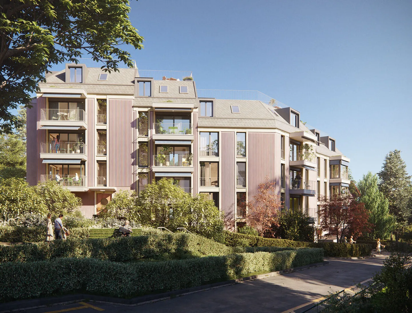 Première occupation: Appartement mansardé de haute qualité avec toit-terrasse panoramique privé - Photo 9 sur 9