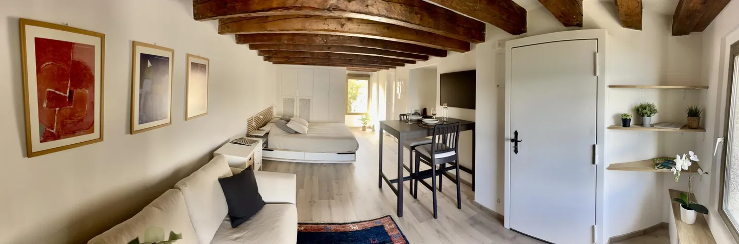 Furnished studio for rent? Nyon, Rue de Rive 53 lake view on the 4th floor - Photo 11 of 13