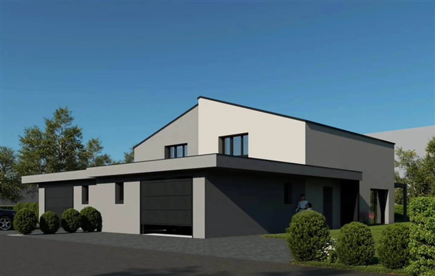 Development of 4 semi-detached houses with 4.5 and 5.5 rooms in Collombey - Photo 8 of 13