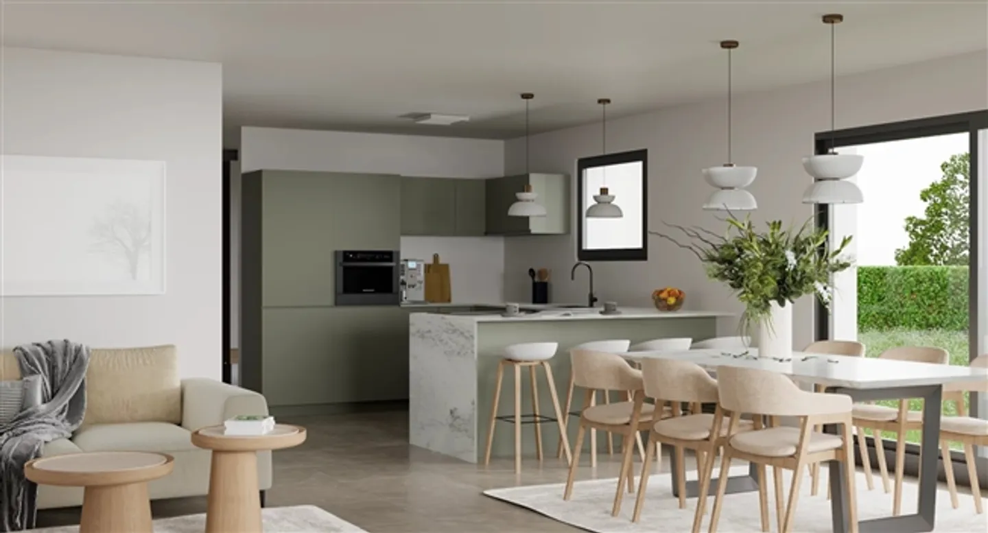 Development of 4 semi-detached houses with 4.5 and 5.5 rooms in Collombey - Photo 11 of 13