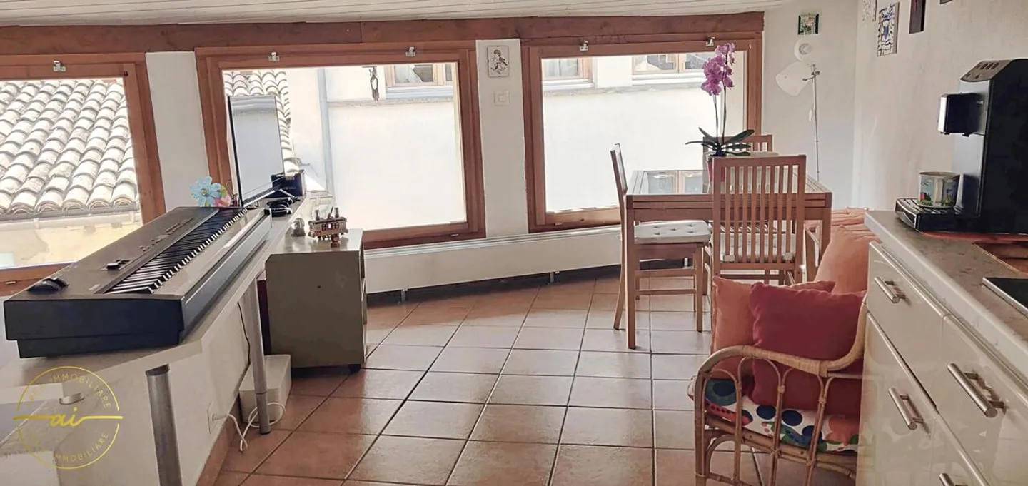 Casa con 5,5 stanze nel centro storico di Riva San Vitale - Foto 8 di 11