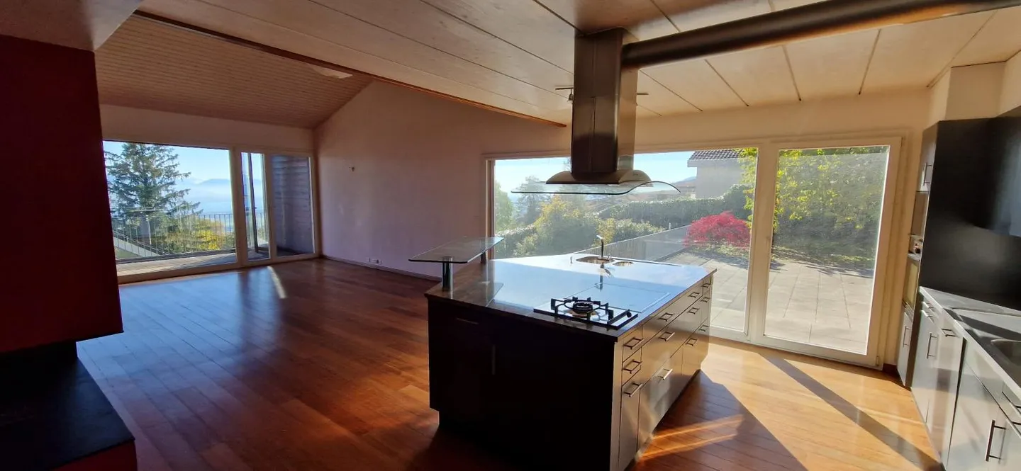 Villa moderne de 7 pièces avec vue exceptionnelle à Arzier-Le Muids - Photo 3 sur 9