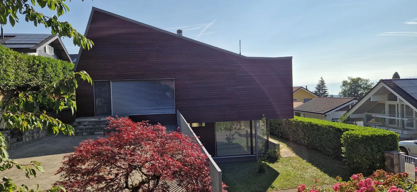 Villa moderne de 7 pièces avec vue exceptionnelle à Arzier-Le Muids - Photo 7 sur 9
