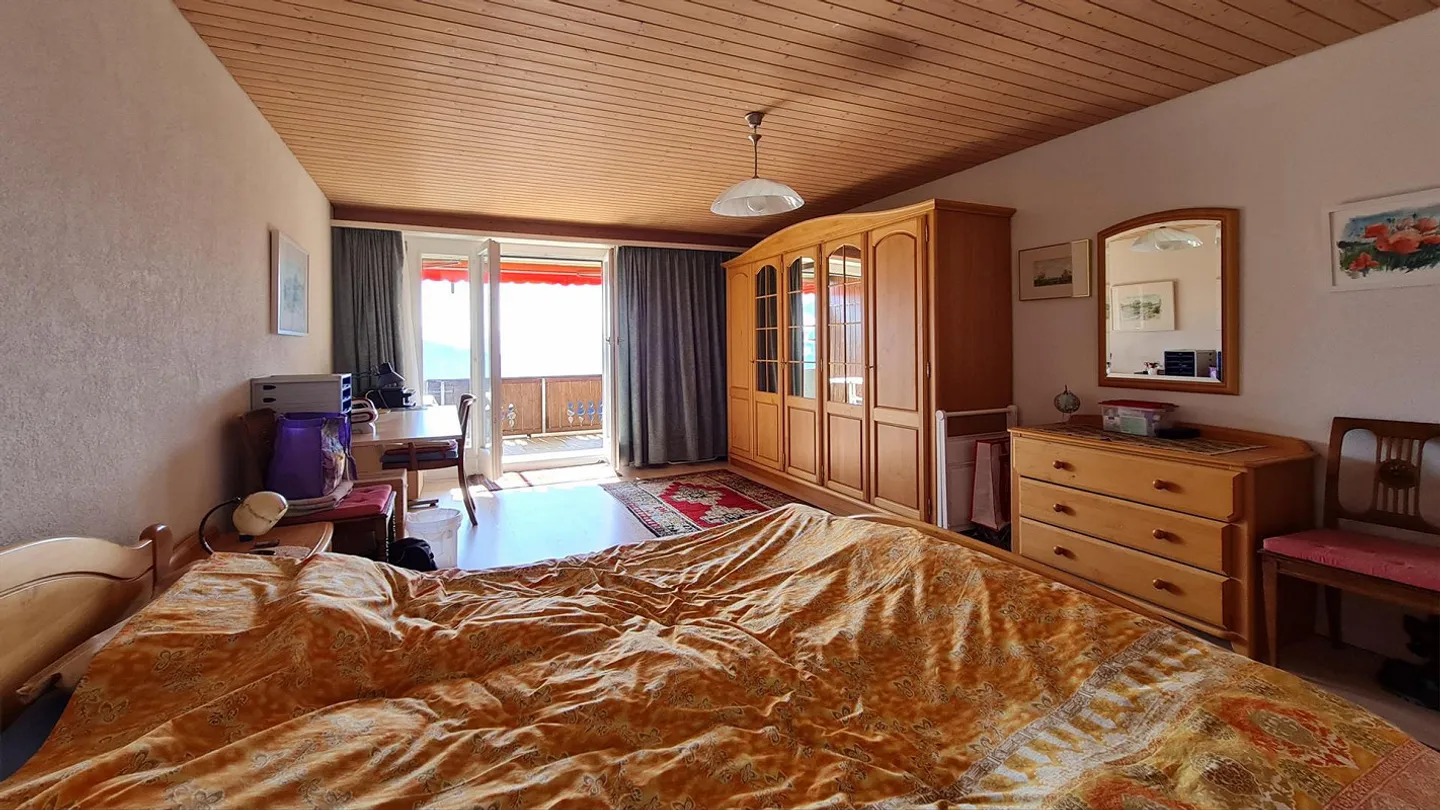 Appartamento 2.5 locali, 2 balconi, garage, vista panoramica sulle montagne, seconda casa possibile - Foto 10 di 25