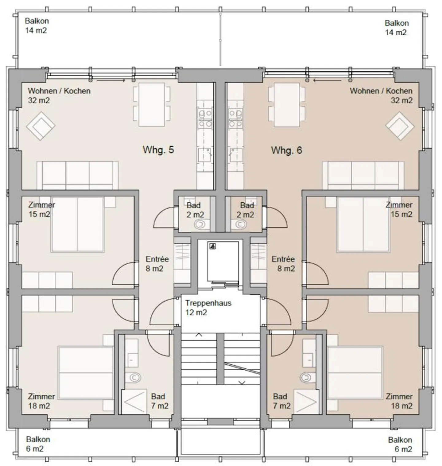 Nuovo progetto di costruzione Tgiasa Granda nel cuore di Lenzerheide - Foto 6 di 6