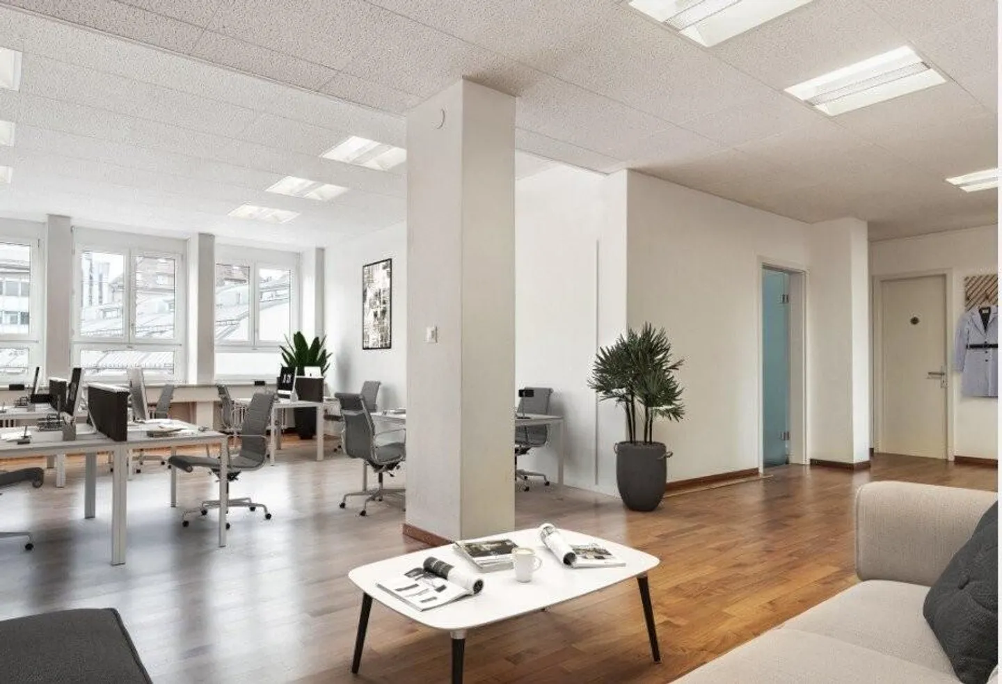 Votre bureau dans un emplacement central - à louer maintenant ! - Photo 2 sur 6