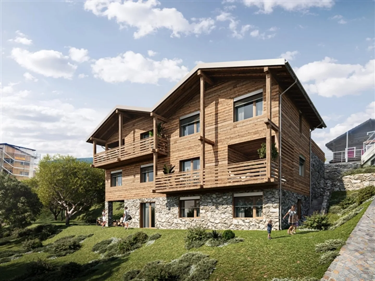 Nax | Construction project with valid permit - Photo 1 of 3