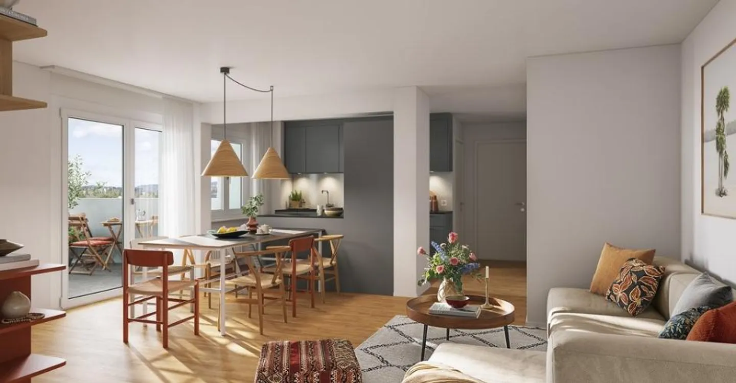 Appartement moderne à Fribourg - Photo 1 sur 2