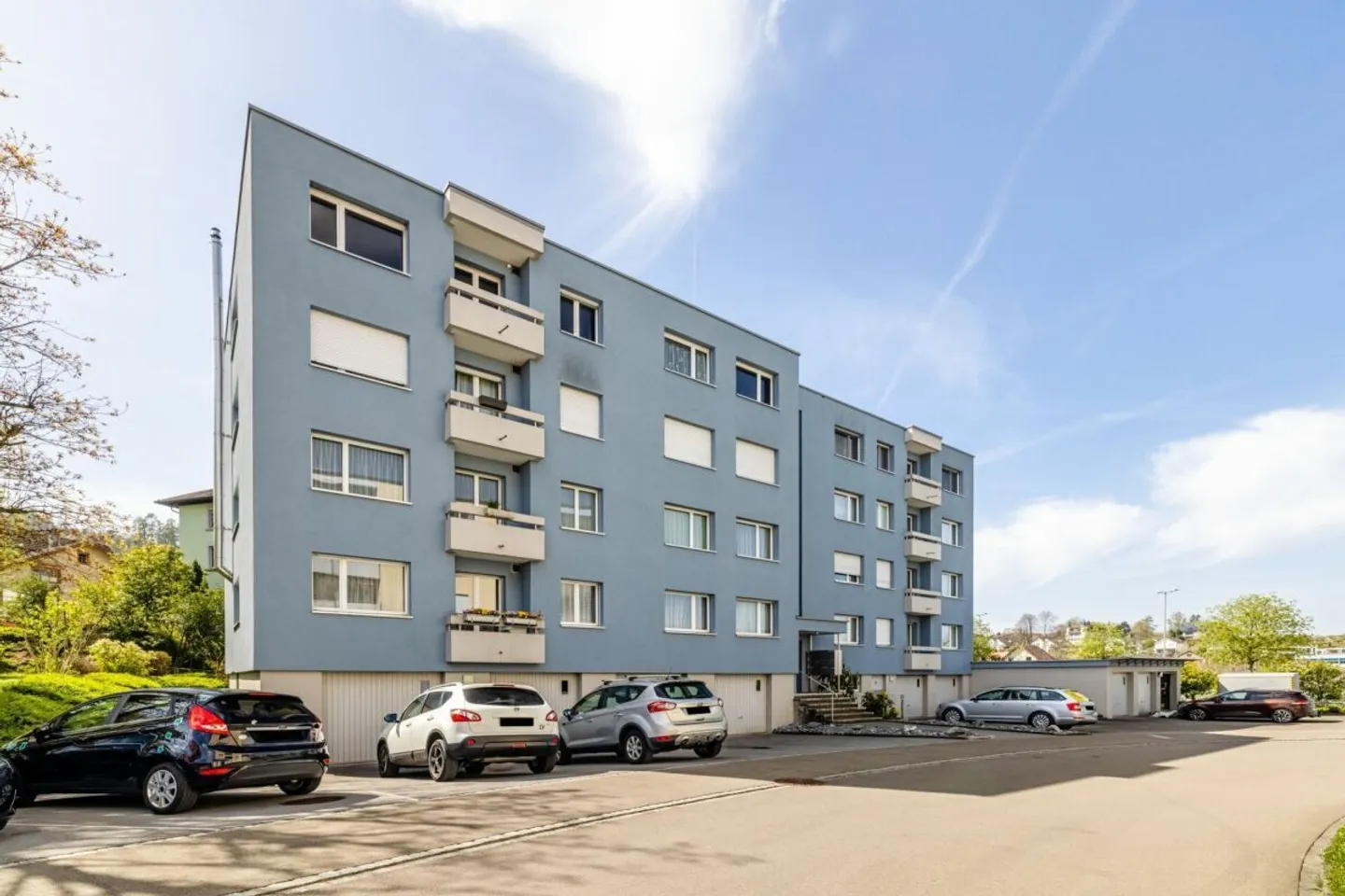 Attraktives Anlageobjekt: Vier vollvermietete Wohnungen in Staad - Foto 1 von 9