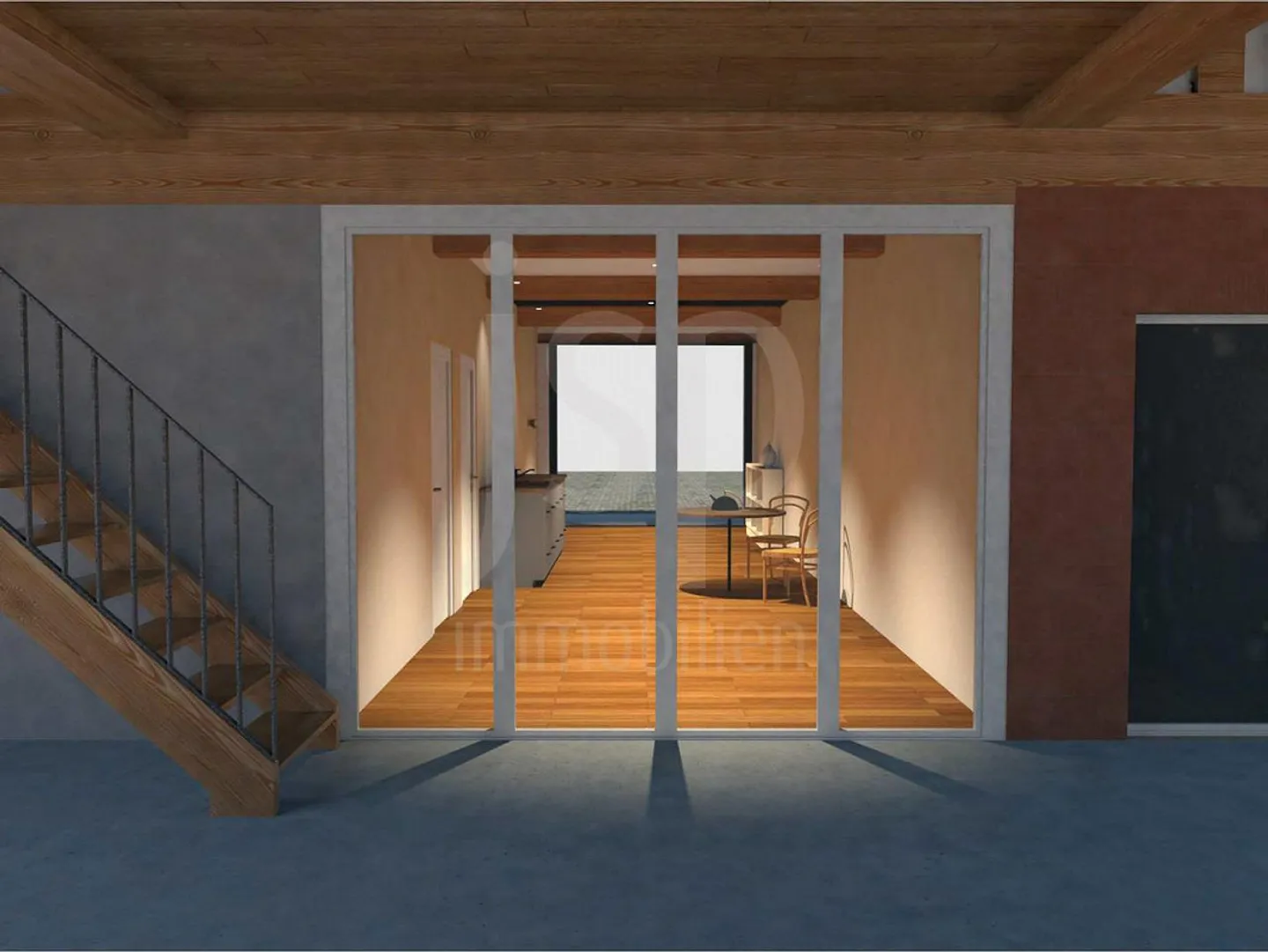 L'appartement atelier de 2,5 pièces dans l'ancien Futtertenn - Photo 12 sur 14