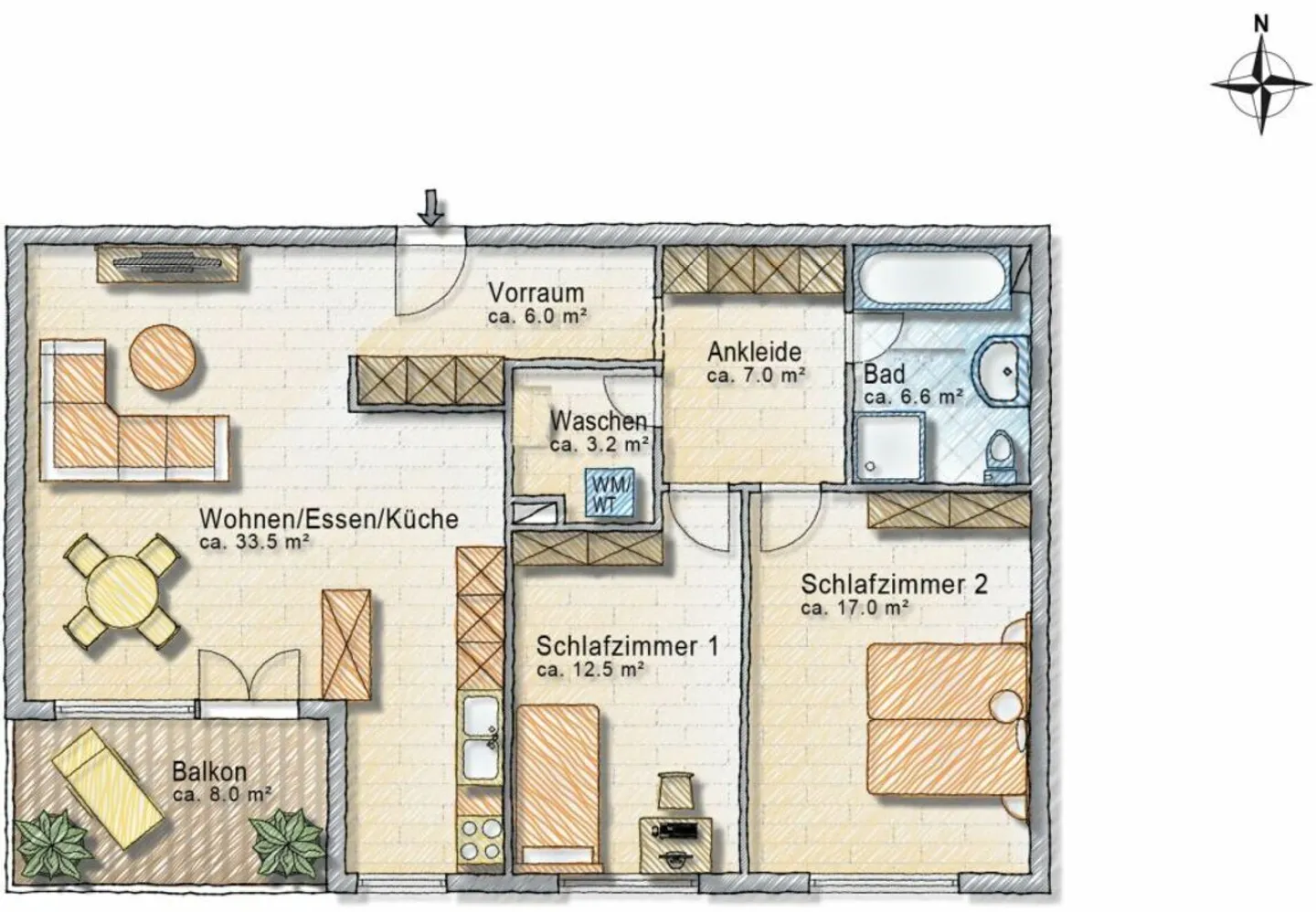 Attraktives Anlageobjekt: Vier vollvermietete Wohnungen in Staad - Foto 8 von 9