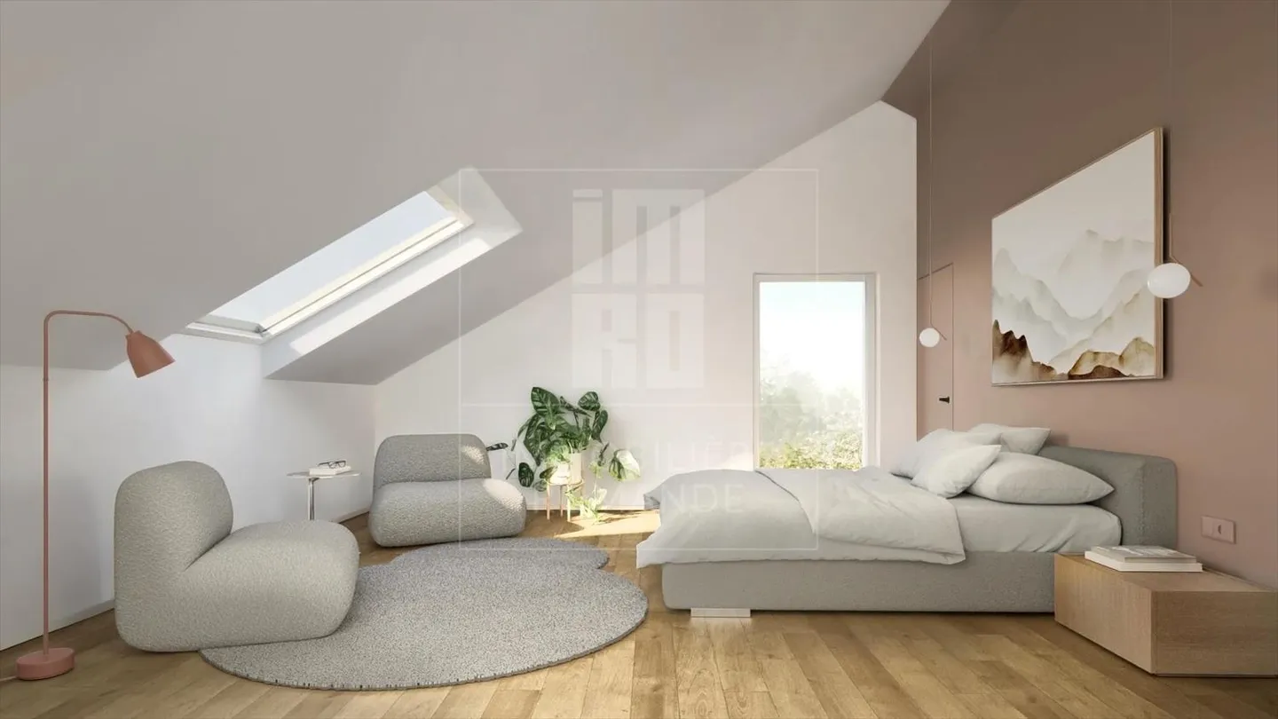 5,5-Zimmer Doppelhaushälfte in unmittelbarer Nähe von Lausanne - Foto 5 von 6