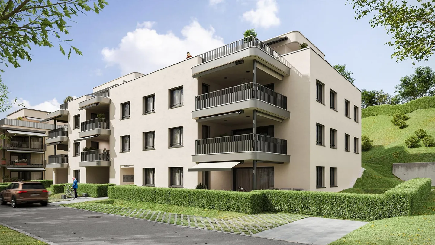 Première location - Appartements attrayants de 3,5 pièces dans un emplacement central - Photo 1 sur 4