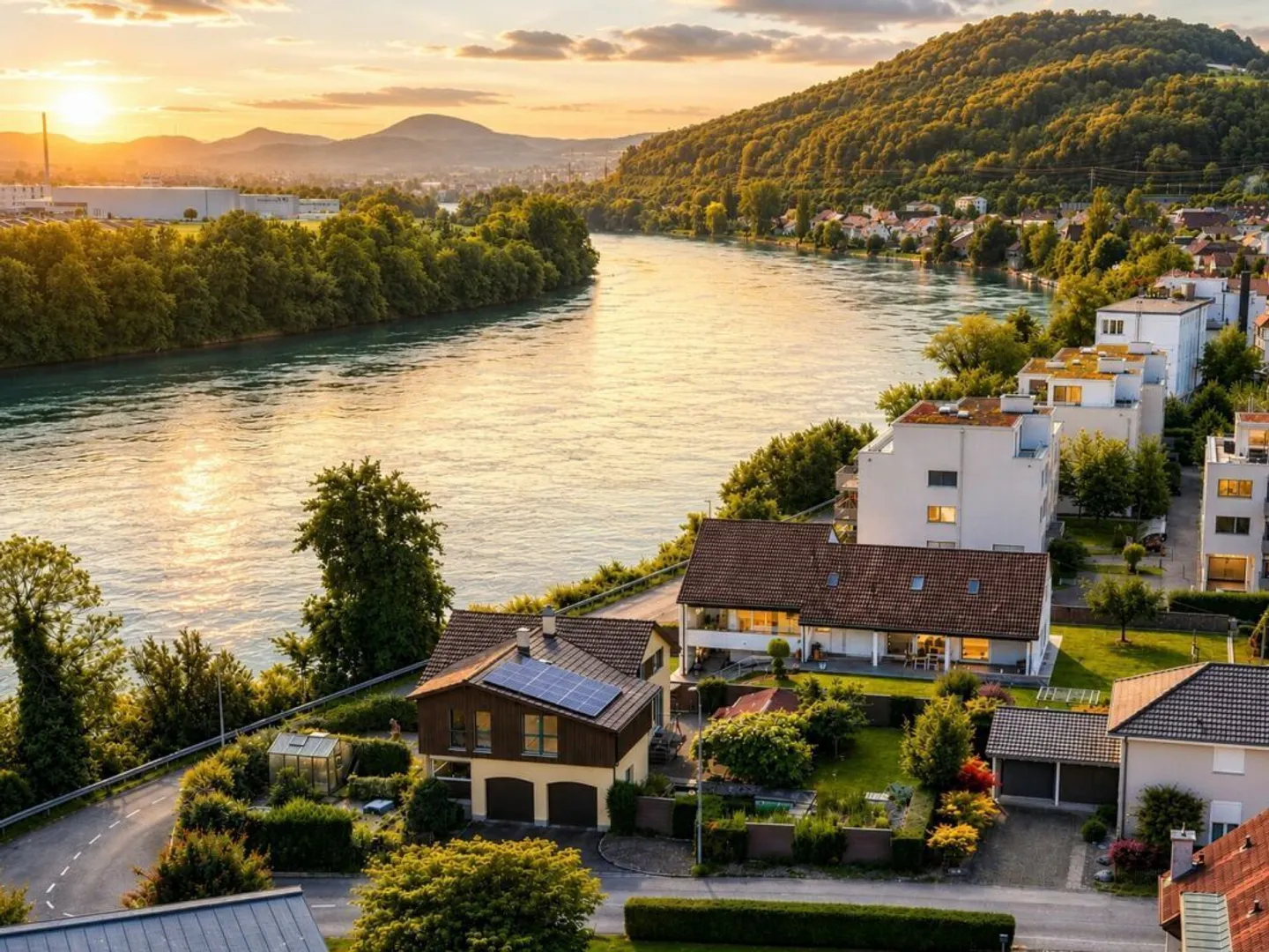 Luxurious living directly on the Rhine - exclusive 6.5-room single-family house with breathtaking views - Photo 37 of 38