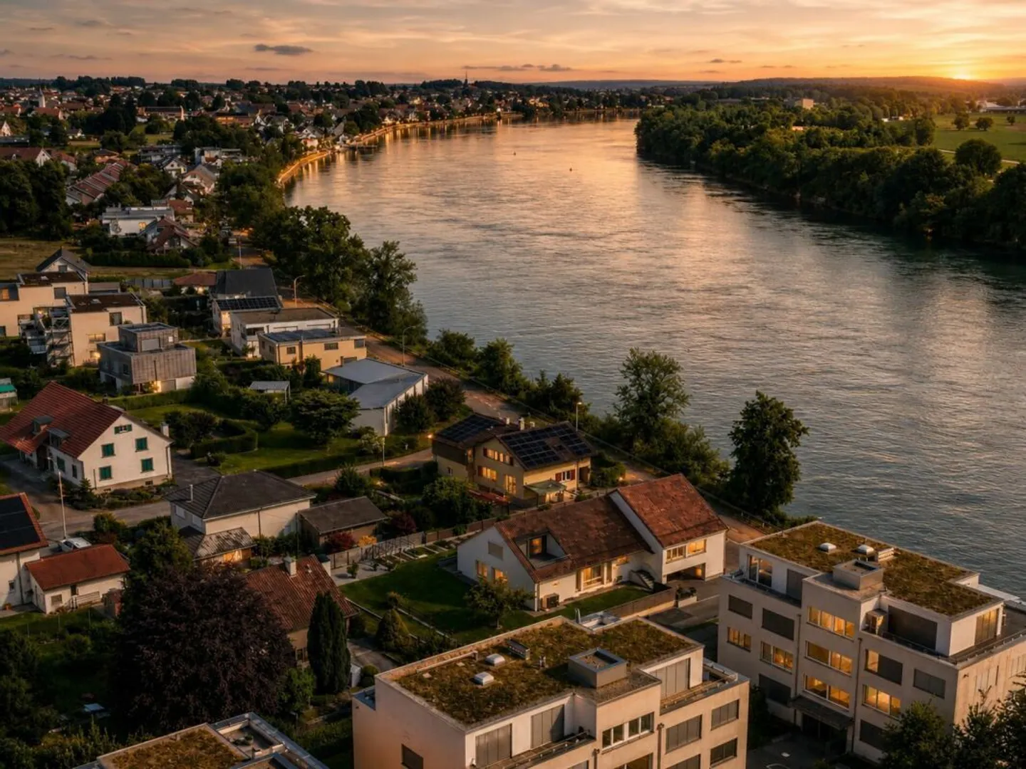 Luxurious living directly on the Rhine - exclusive 6.5-room single-family house with breathtaking views - Photo 38 of 38