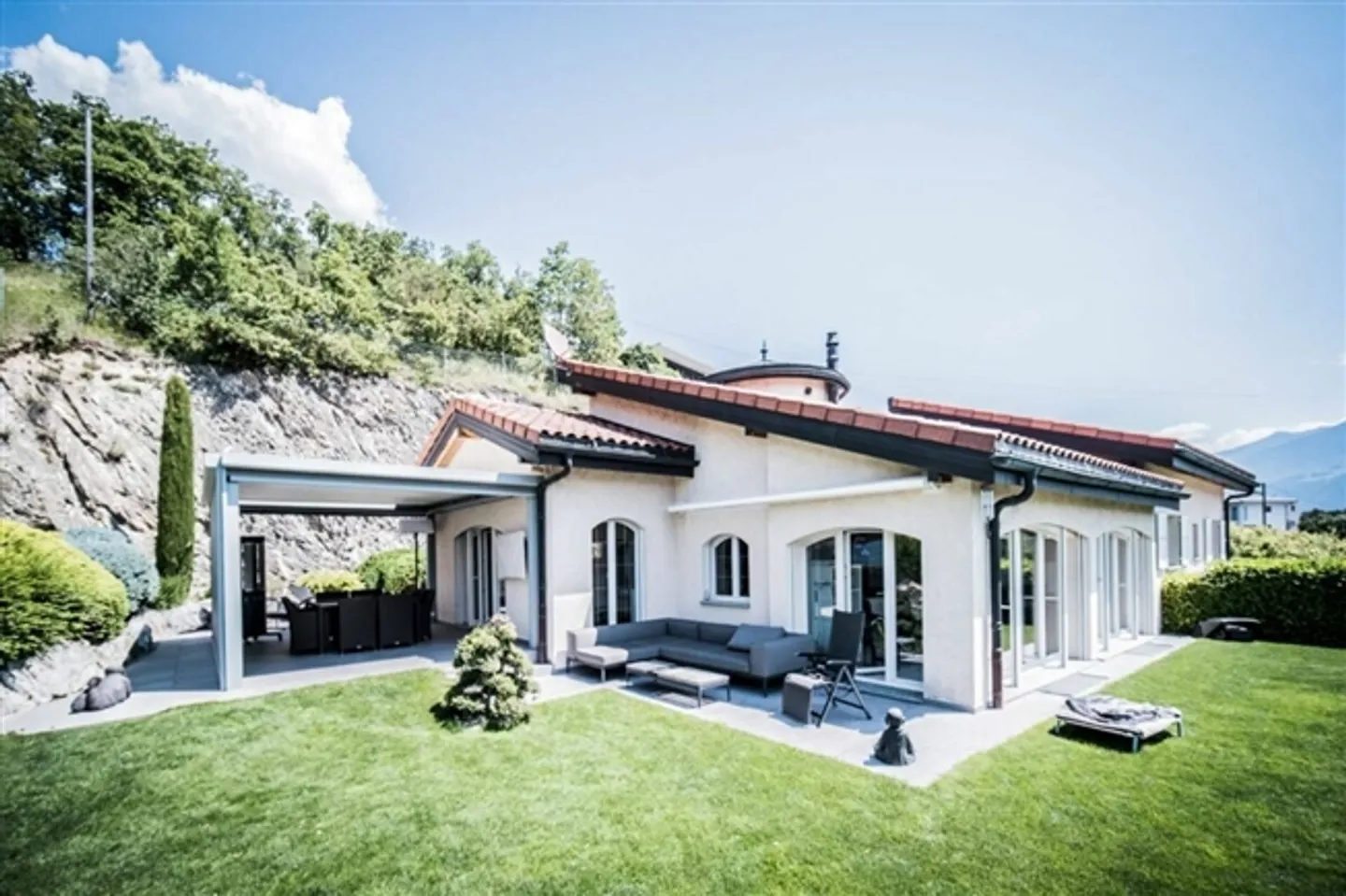 «Freistehende 5-Zimmer-Villa in Grimisuat» - Foto 1 von 20