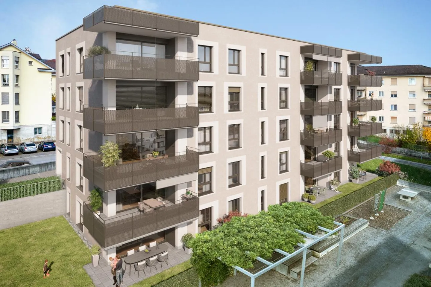 Prima occupazione - Appartamento di 4,5 stanze in standard di proprietà - Foto 1 di 6